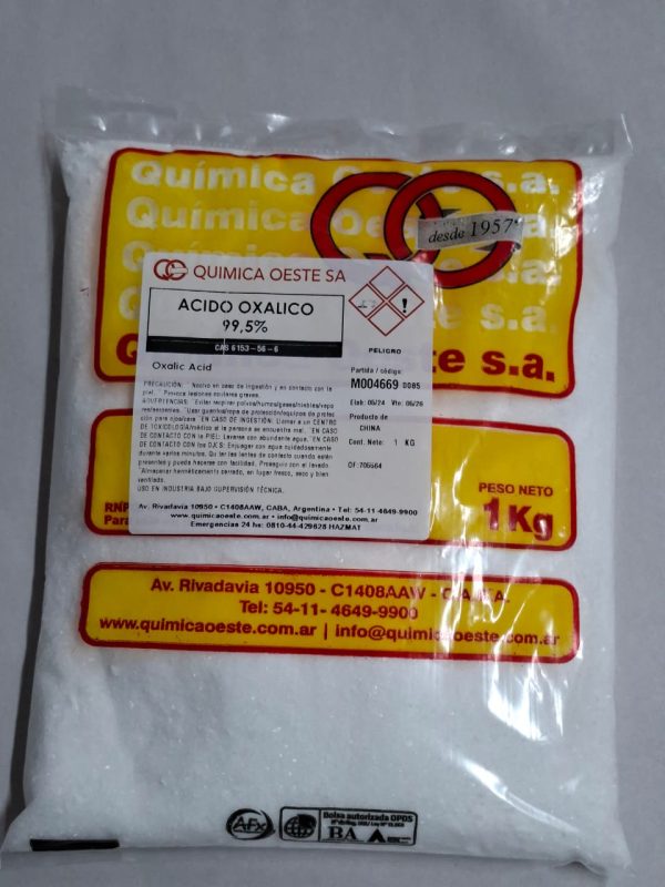 ACIDO OXALICO 99,5% bolsx1KG