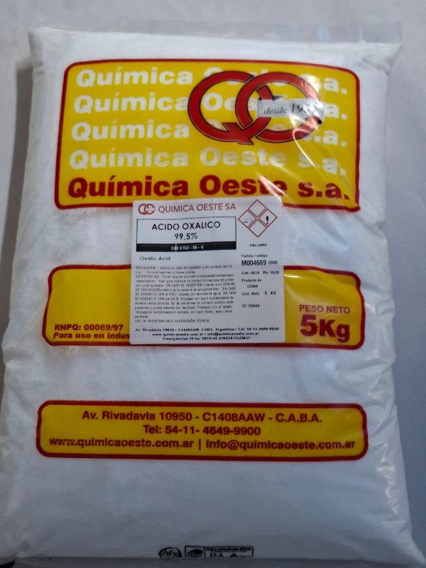 ACIDO OXALICO 99,5% bolsx5KG