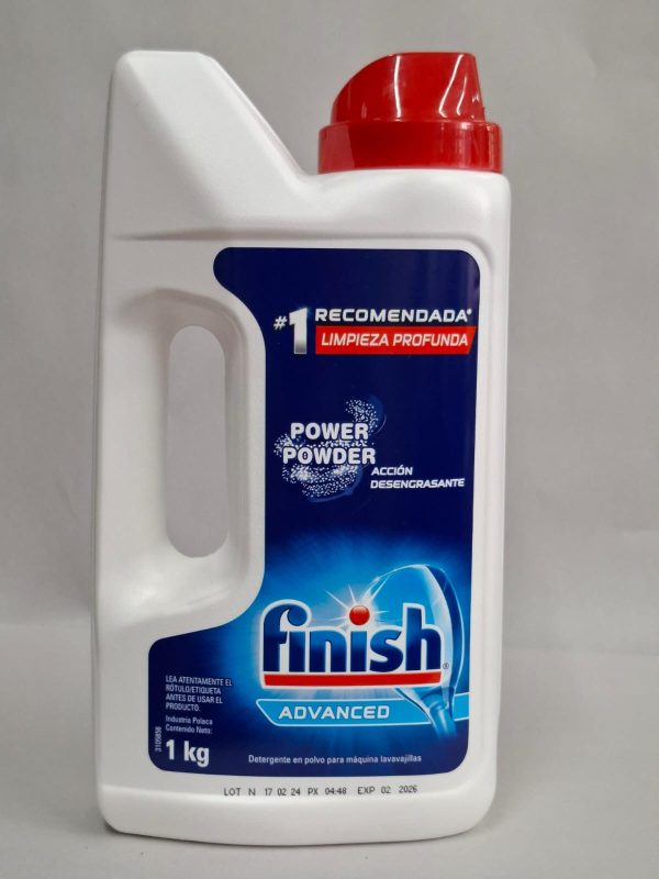 FINISH POLVO P/LAVAVAJILLA x1Kg