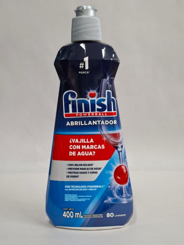 FINISH ABRILLANTADOR P/LAVAVAJILLAS x400Gr