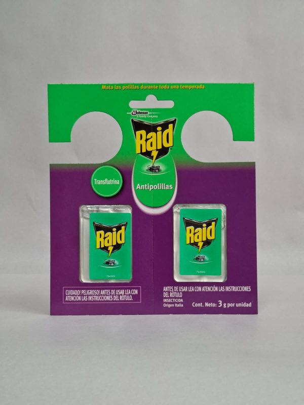 RAID POLILLA PERCHA