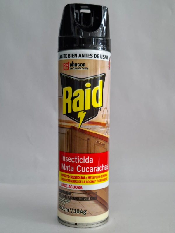 RAID MATA CUCARACHAS / HORMIGAS BASE ACUOSA X 360 CM3